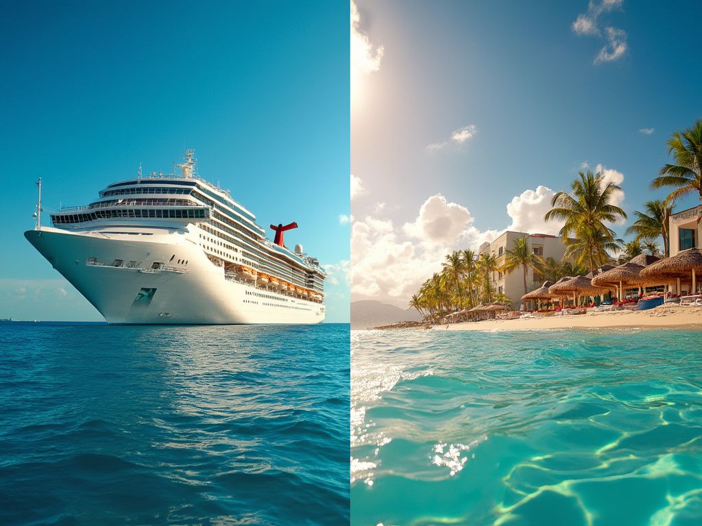 Cruise vs all inclusive resort