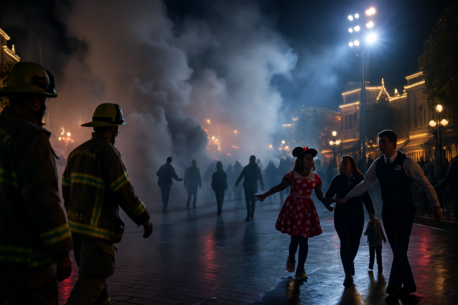 Disney parks safety tested after Disneyland parade smoke scare