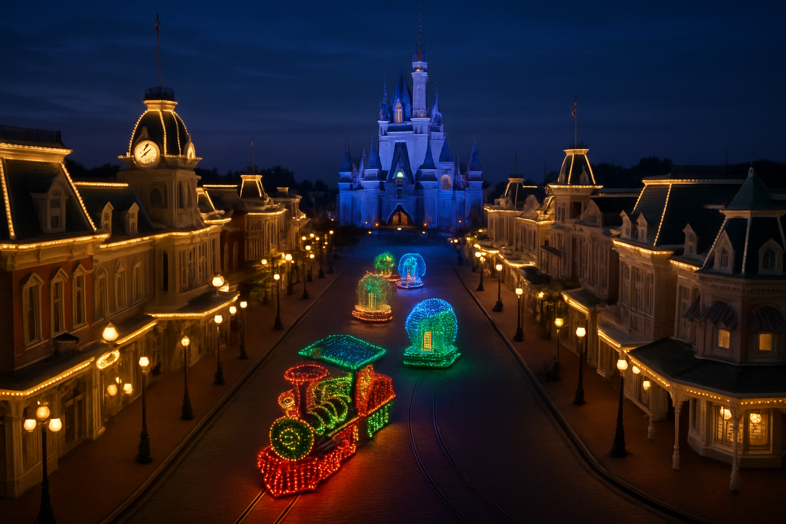 Disney Starlight Parade Lights Up Magic Kingdom After a Decade