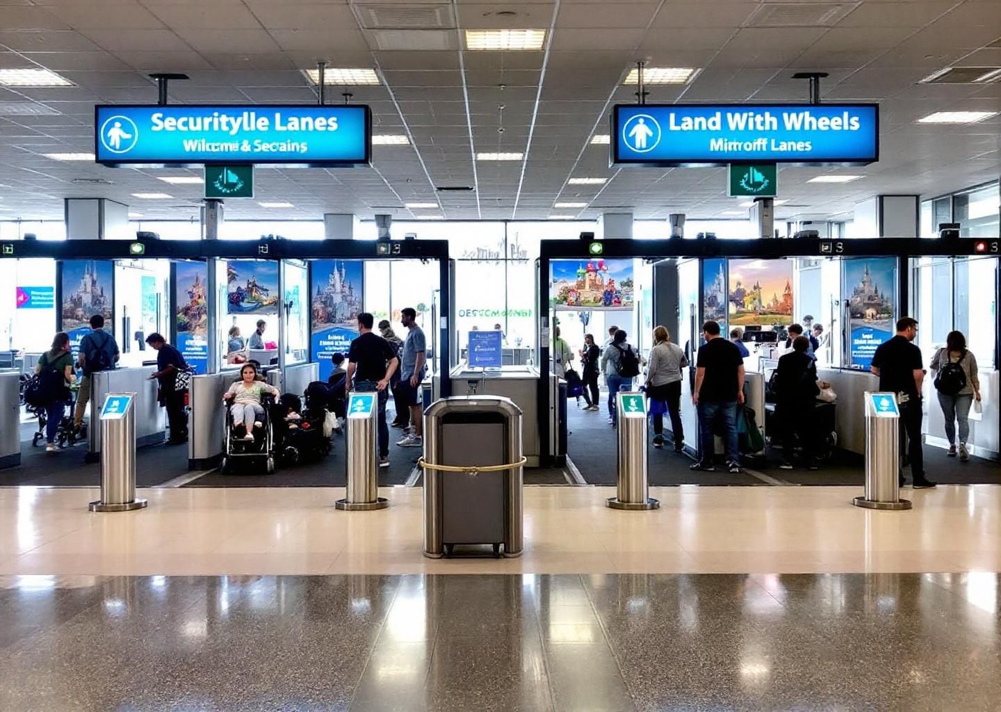 Disneyland Just Split Its Security Lines Into Two Lanes—And One Moves WAY Faster Than the Other
