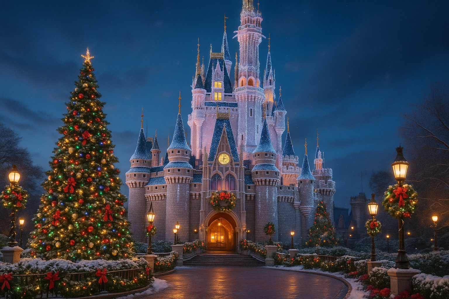 Hallmark and Disney World Are Teaming Up for a New Christmas Movie—And It’s Filming Right Now