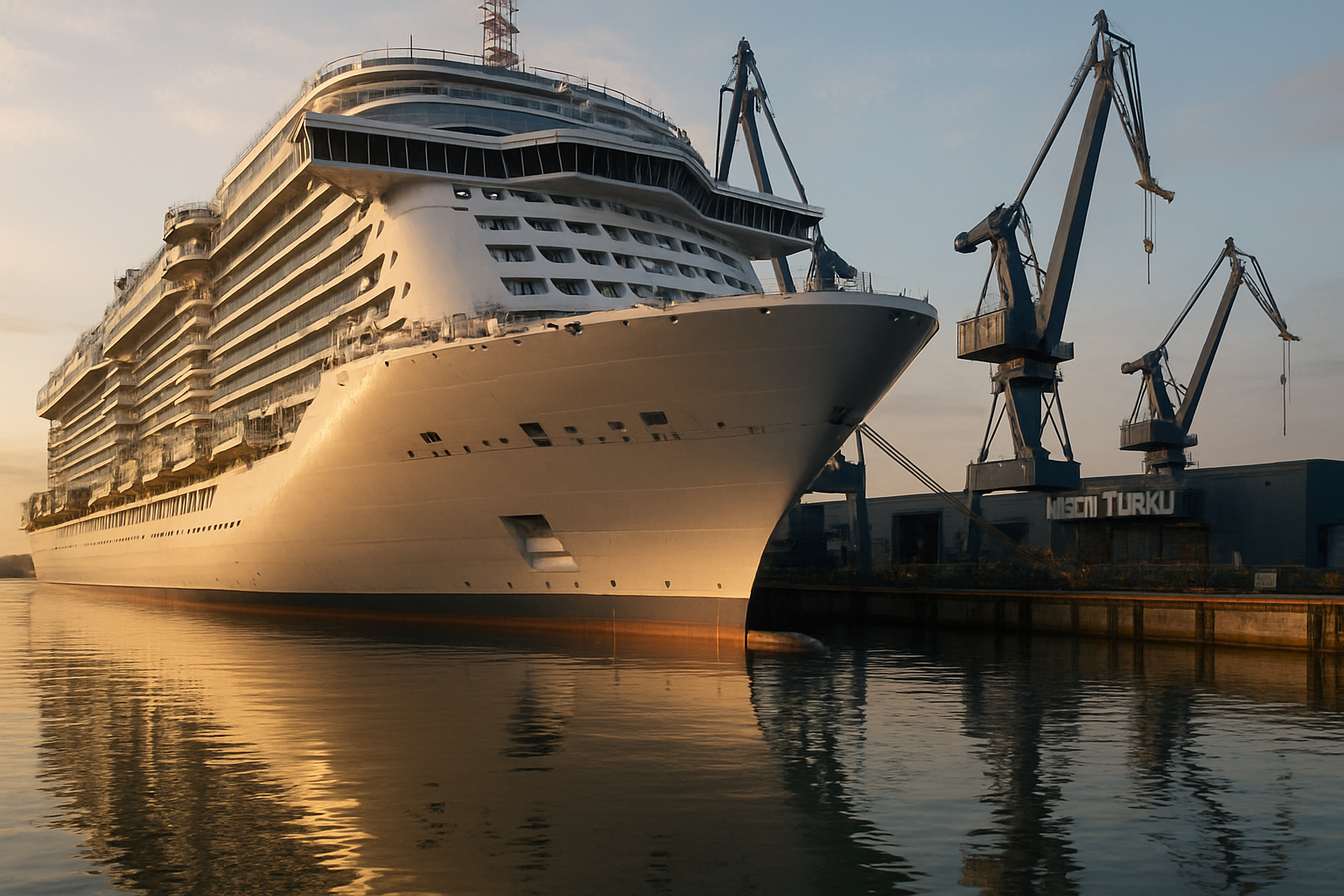 Icon-class float out in Finland marks a new bet on cruises