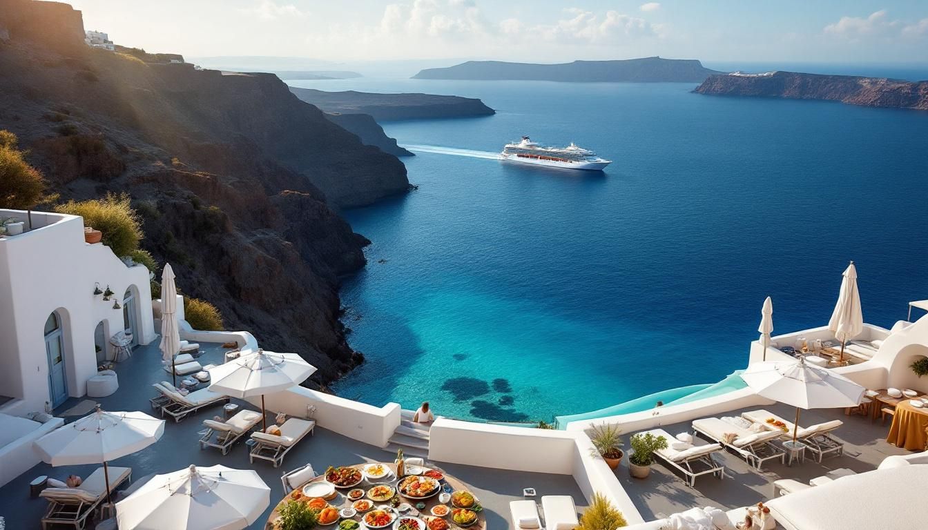 The Worst Part of a Santorini Cruise Stop Might Finally Be Fixed