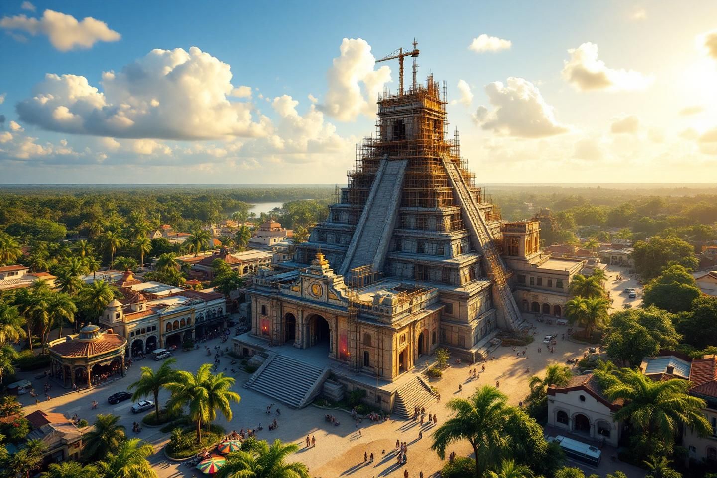 Animal Kingdom's Tropical Americas Is Rising Fast — And These New Aerial Photos Prove It