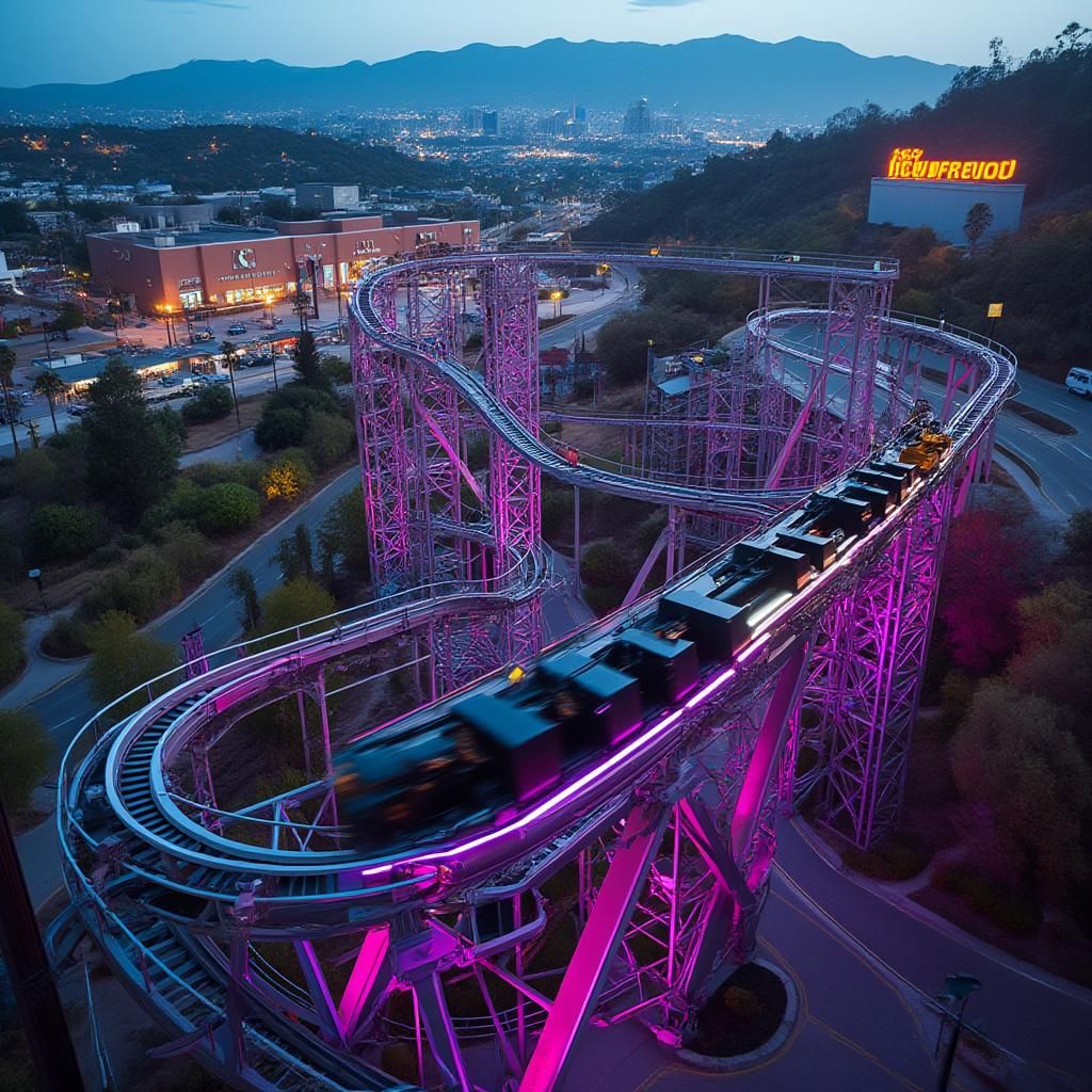 Universal Hollywood’s First Outdoor Coaster Wants the Speed Crown
