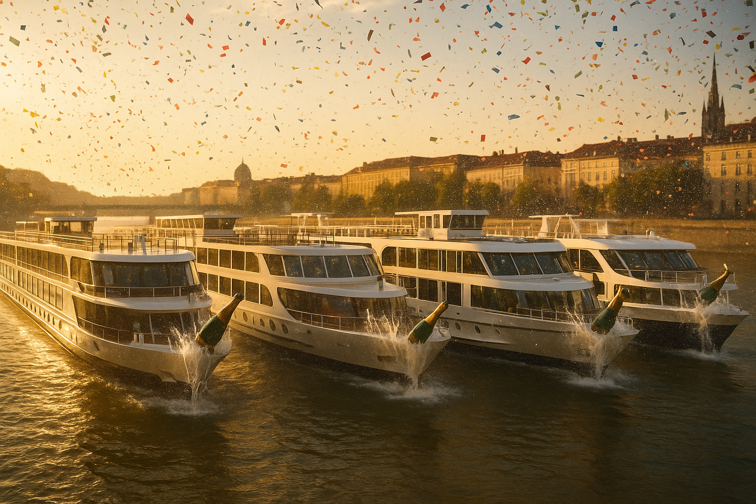 Viking Just Christened Its 100th Ship—And It Did It By Naming 9 Ships at Once Across 3 Continents