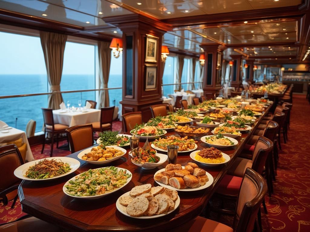 Which cruise line has the best food